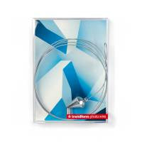 Trendform Fotoseil – 1,5 m – 8 Magnete – Metall & Neodym, silber