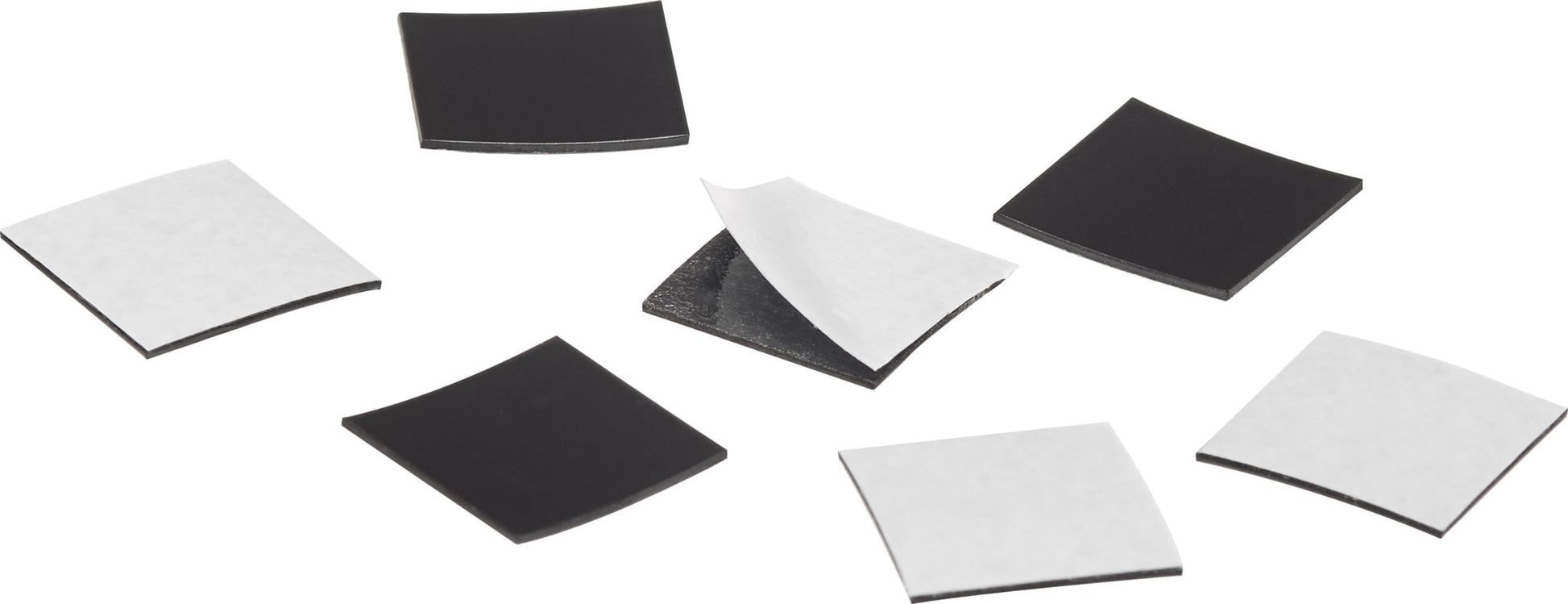 Magnetoplan Tafelmagnet Takkis – 20×20 mm – selbstklebend – schwarz – 60 Stk.