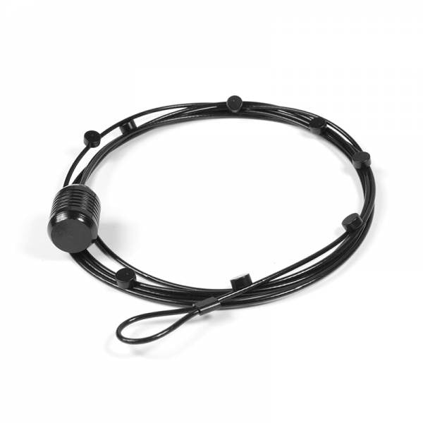 Trendform Fotoleine – 1,5 m – 8 Magnete – Metall & Neodym, Schwarz