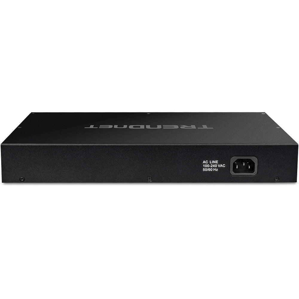 Trendnet TPE-BG102G – Unmanaged Switch – 8× 1G, 2× SFP, PoE++, PoE-Budget 240 W, 19", 1U