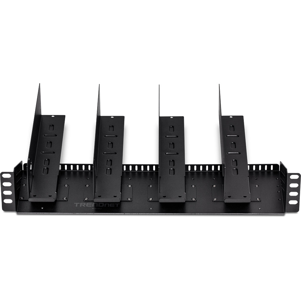 Trendnet TI-R4U 19" Rack-Chassis für 4 TI-RSP100048 Netzteile, vertikal – 2U – schwarz