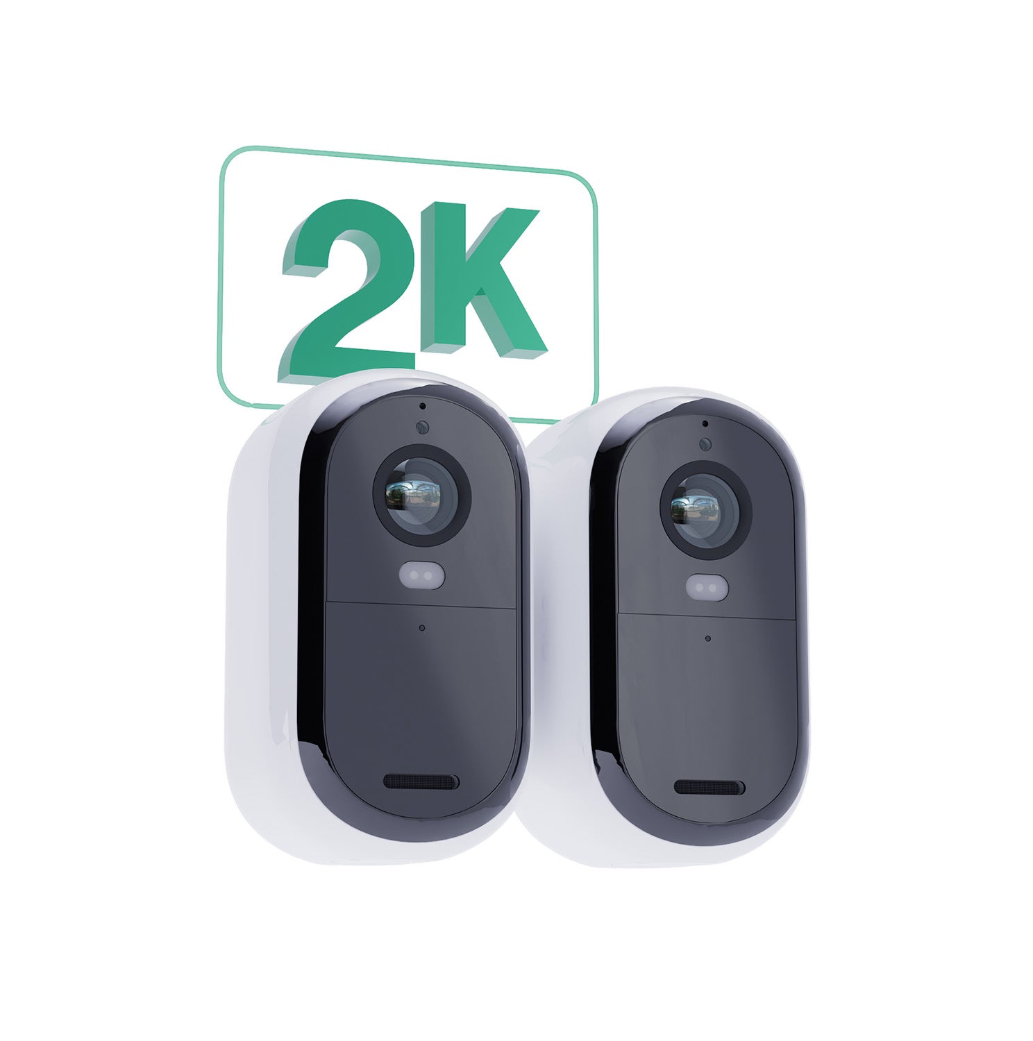 Arlo Essential 2 Wildkamera – 2K-Video, wetterfest, 2er-Set