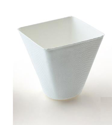 Sier Disposables Sier Schale Bagasse, konisch – 60 ml, Ø 5 cm × H 4,5 cm, weiss – 40 Stk.