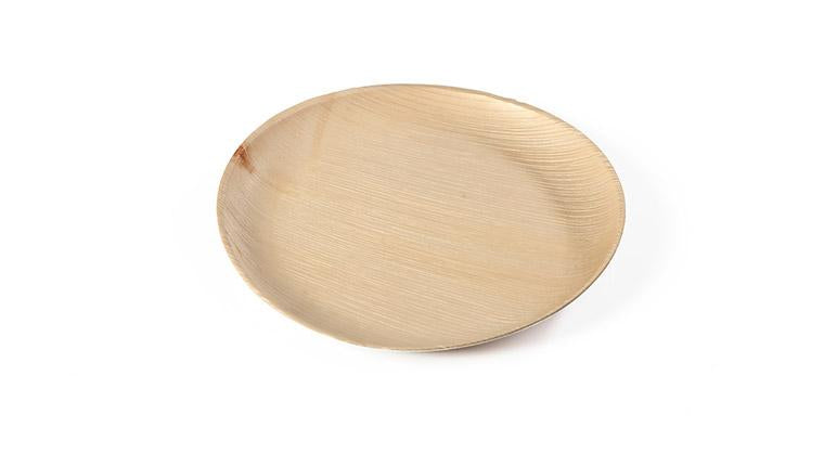 Sier Disposables Dekorativer Teller Palmblatt, rund – Ø 15 cm – 20 Stk.