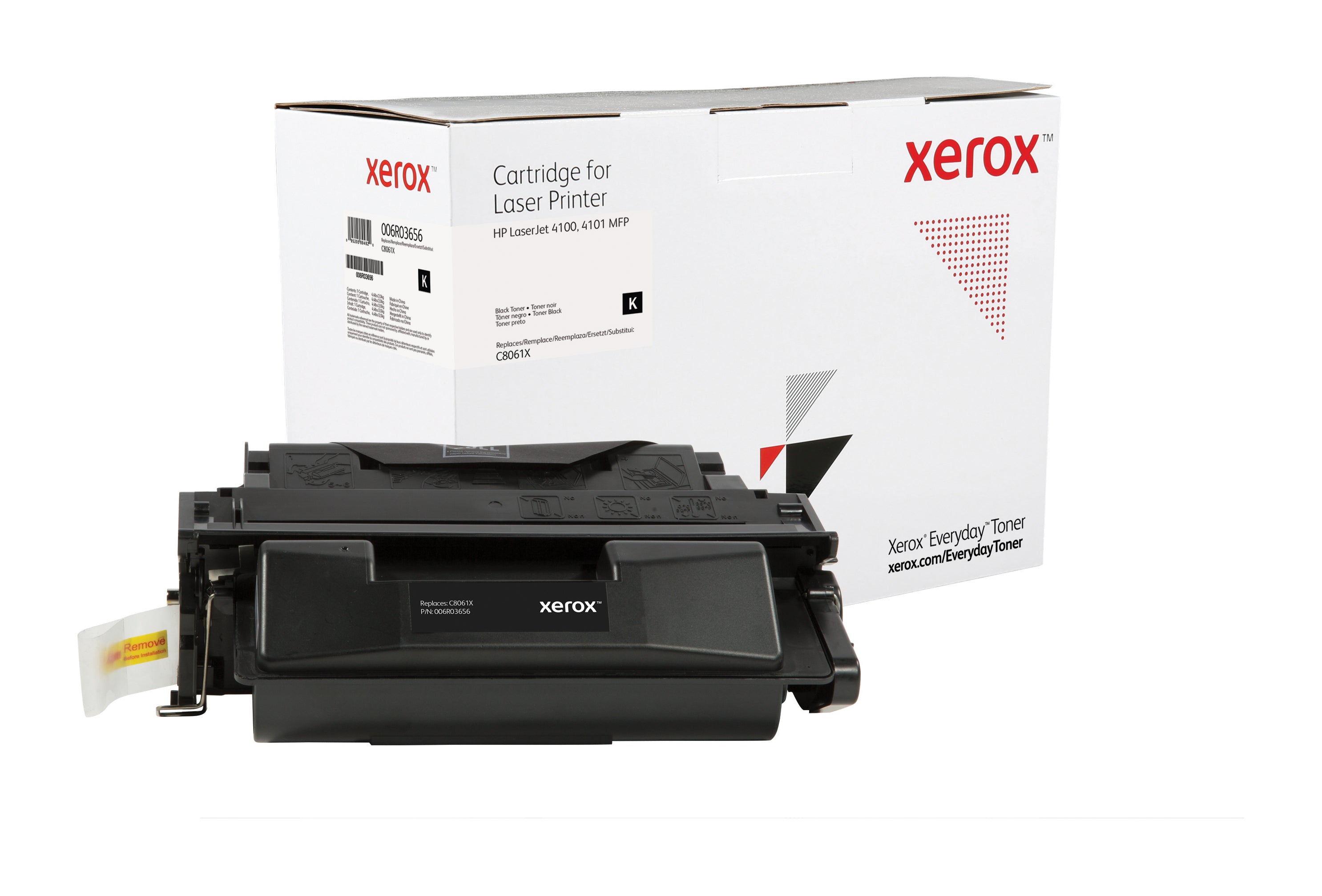 Xerox 61X (C8061X) Schwarz Toner – Kompatibel – 10'000 Seiten – für HP LaserJet 4100/LaserJet 4101 MFP