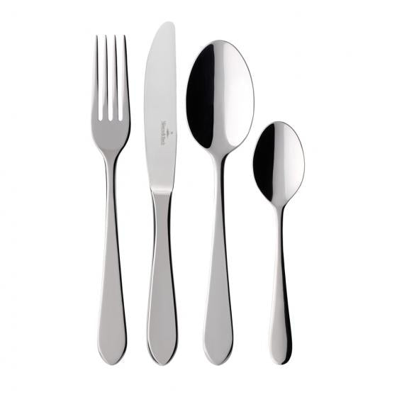 Villeroy & Boch Oscar – Besteck-Set, 24-teilig, Edelstahl