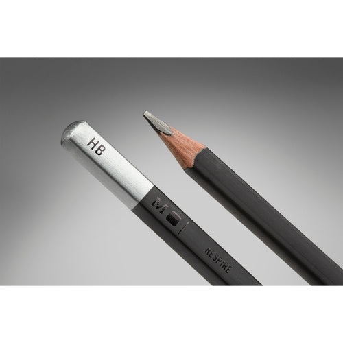 Moleskine 710470 Graphit-Set, 6B–H, Metall-Box – 5-teilig