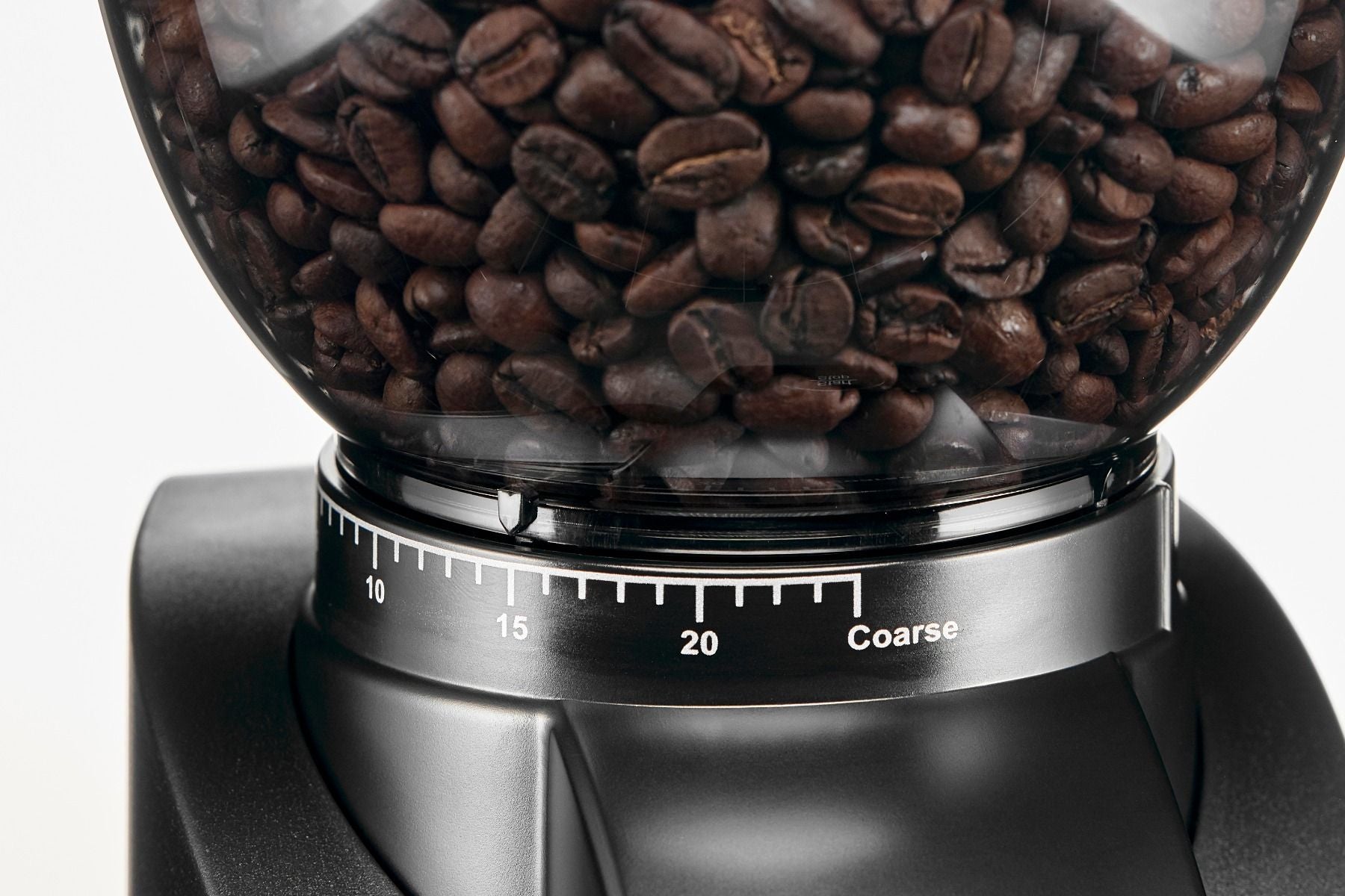 Solis Kaffeemühle Scala Plus 1662 – Kegelmahlwerk, 24 Stufen, 300 g, 135 W, Schwarz