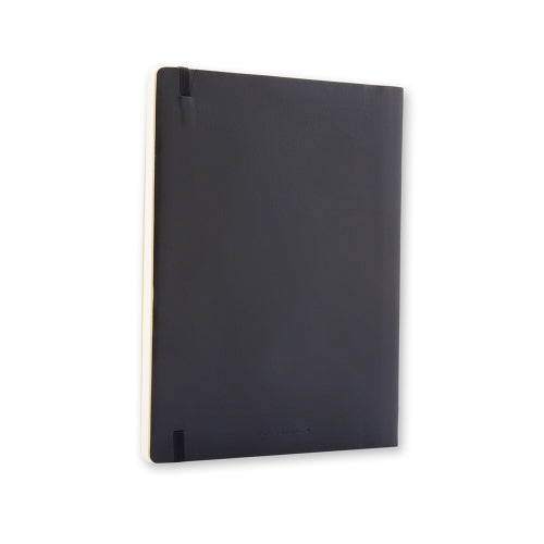 Moleskine Notizbuch, 190 × 250 mm, kariert, Fadenheftung, Softcover, 192 Seiten, 70 g/m² – schwarz