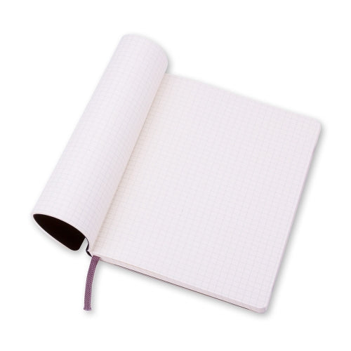 Moleskine Notizbuch, 190 × 250 mm, kariert, Fadenheftung, Softcover, 192 Seiten, 70 g/m² – schwarz