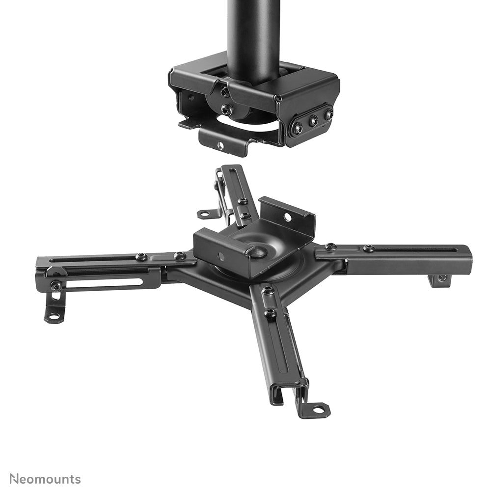 Neomounts CL25-550BL1 Projektor-Deckenhalterung – 74,5–114,5 cm, schwenkbar, neigbar, 35 kg, schwarz