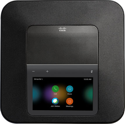 Cisco Webex Room Phone IP-Konferenztelefon – Schwarz
