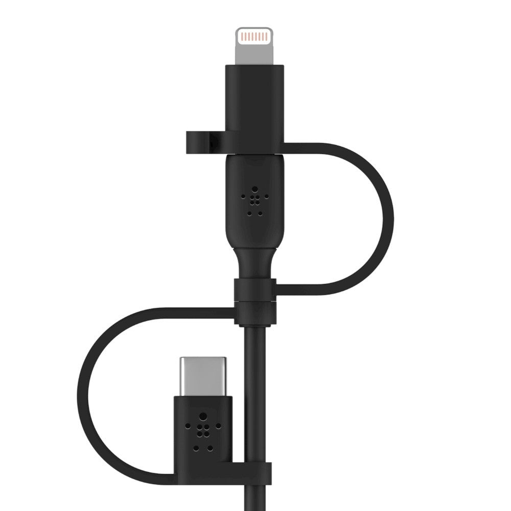 Belkin USB-Kabel, USB-A zu Lightning, Micro-USB, USB-C, 1 m