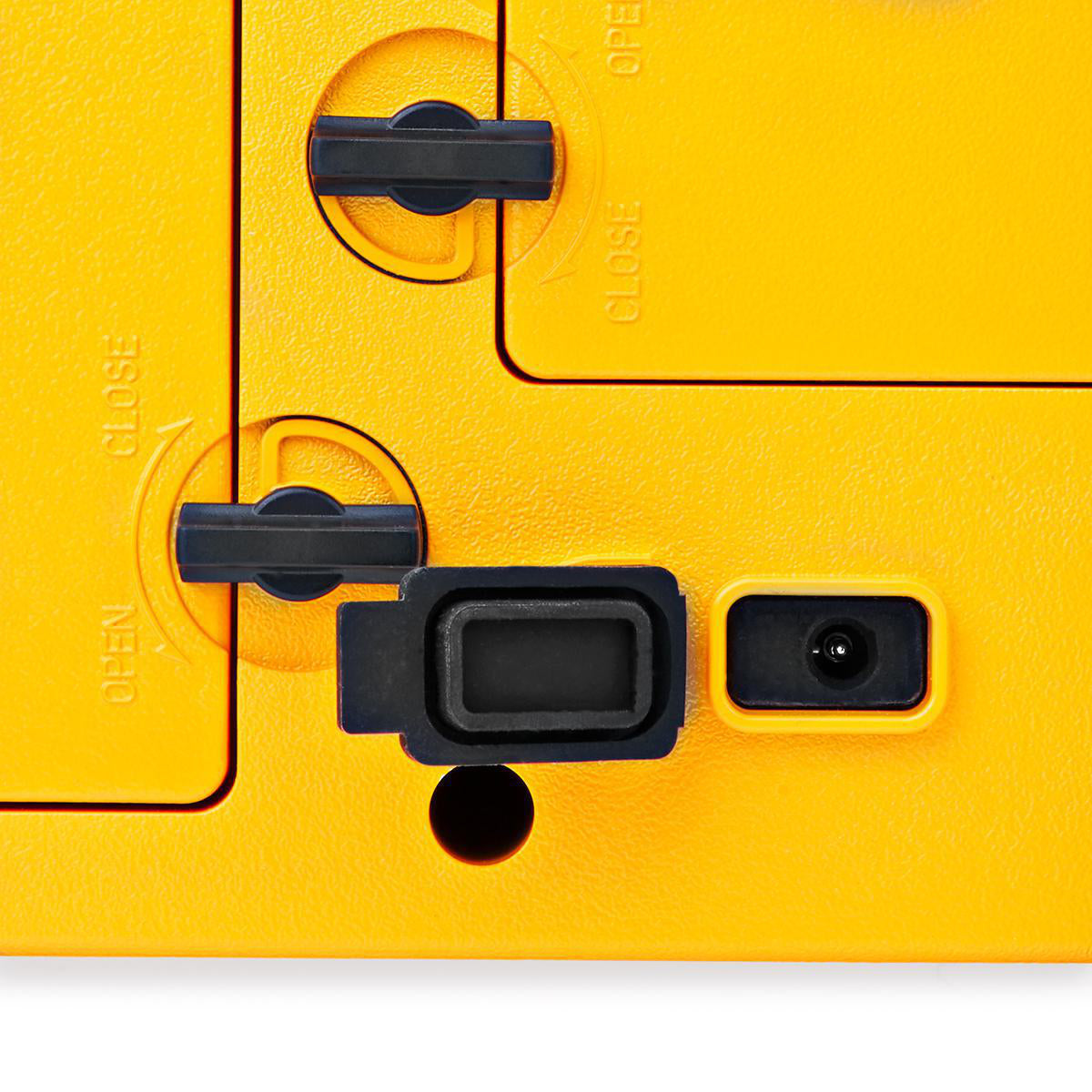 Nedis Baustellenradio FM, Bluetooth, AUX, IPX5 – Schwarz/Gelb