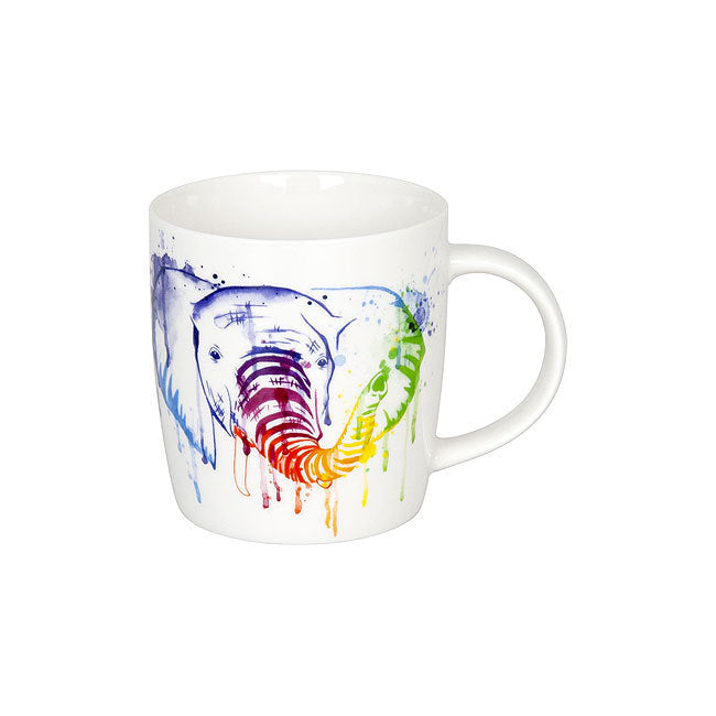 Könitz Porzellan Könitz Kaffeetasse – 350 ml, Ø 8,8 cm, H 9,2 cm, Knochenporzellan, spülmaschinenfest, mikrowellengeeignet