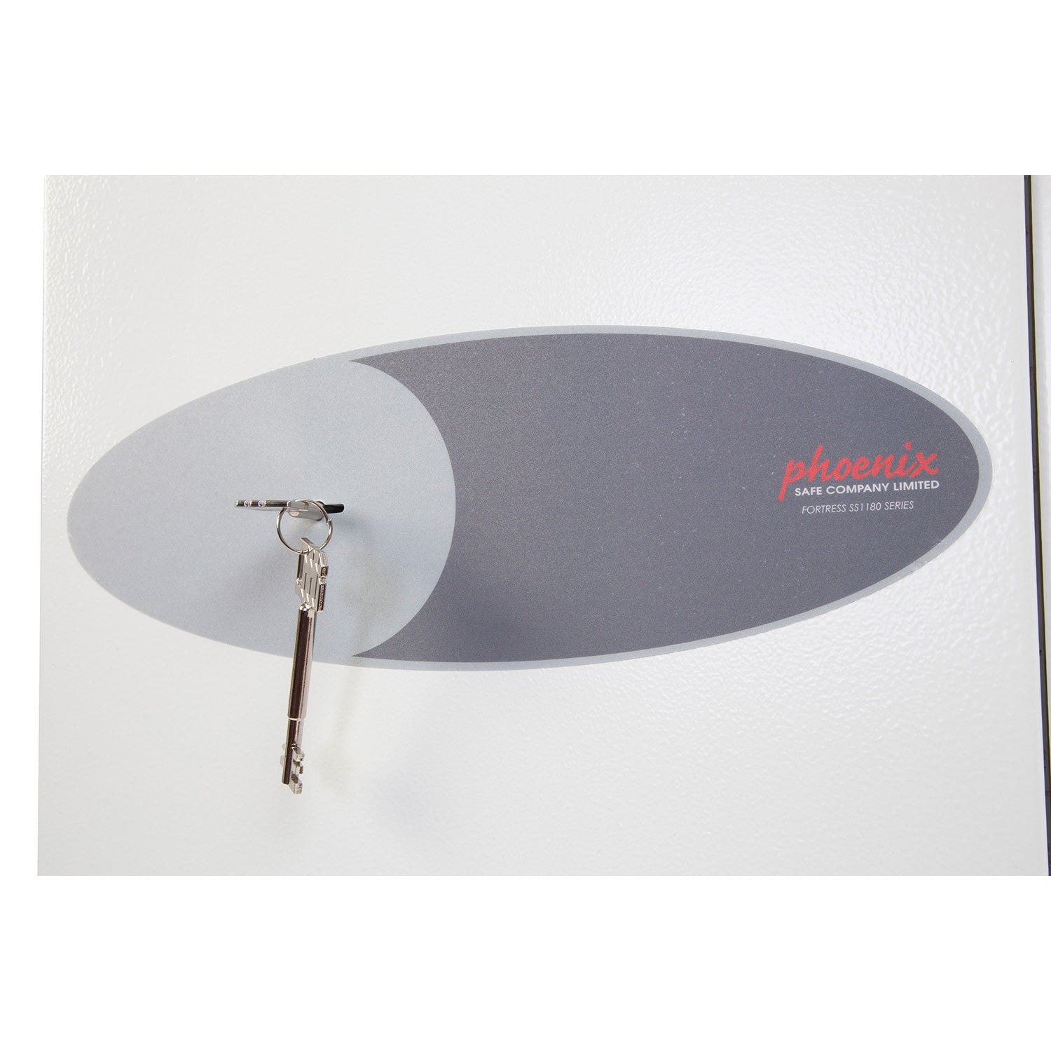 Phoenix Safe Co. Phoenix Tresor FORTRESS II SS1183K – Schlüsselschloss – 43 l – Boden-/Wandmontage – Weiss