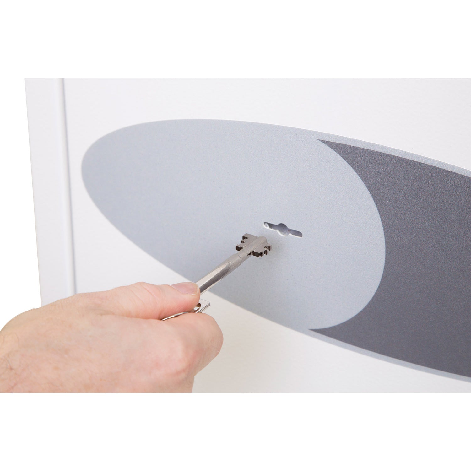 Phoenix Safe Co. Phoenix Tresor FORTRESS II SS1183K – Schlüsselschloss – 43 l – Boden-/Wandmontage – Weiss