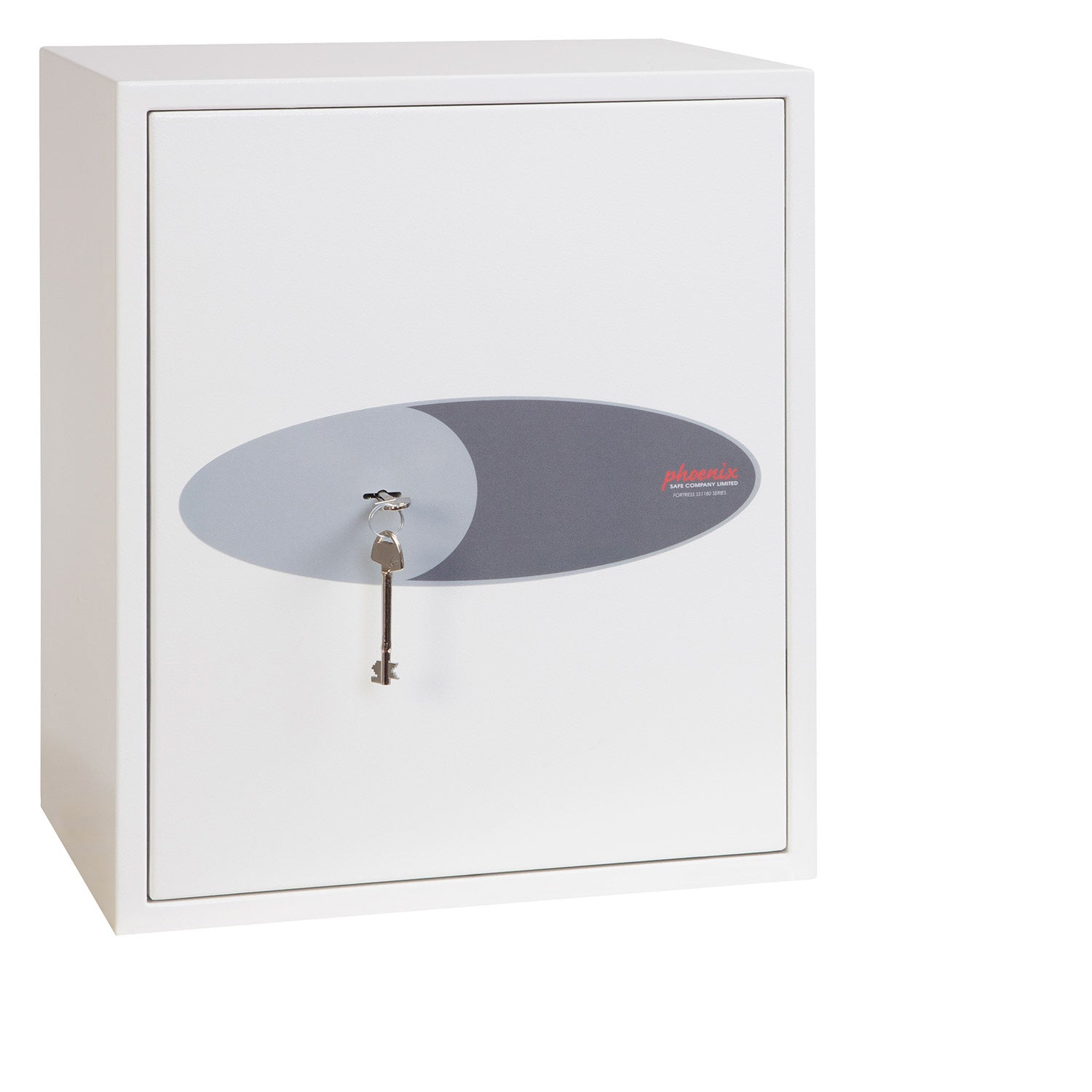 Phoenix Safe Co. Phoenix Tresor FORTRESS II SS1183K – Schlüsselschloss – 43 l – Boden-/Wandmontage – Weiss