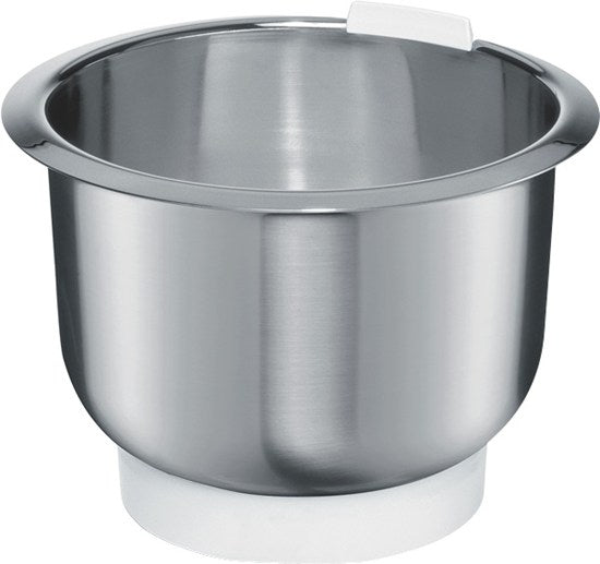 Bosch Rührschüssel, 23 × 23 × 17 cm, Edelstahl – für Bosch MUM4, MUZ4ER2