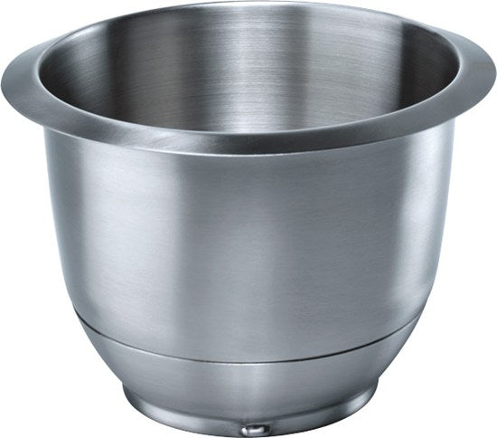 Bosch Rührschüssel, 25 × 25 × 16,2 cm, Edelstahl – für Bosch Modellreihe MUM5, MUZ5ER2