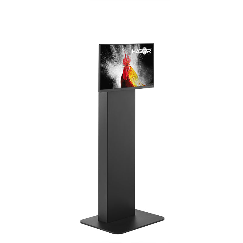 Hagor Bodenständer – Neigbar – 22–32" – VESA 75×75–200×200 – bis 12 kg, für Digital Signage-Monitore