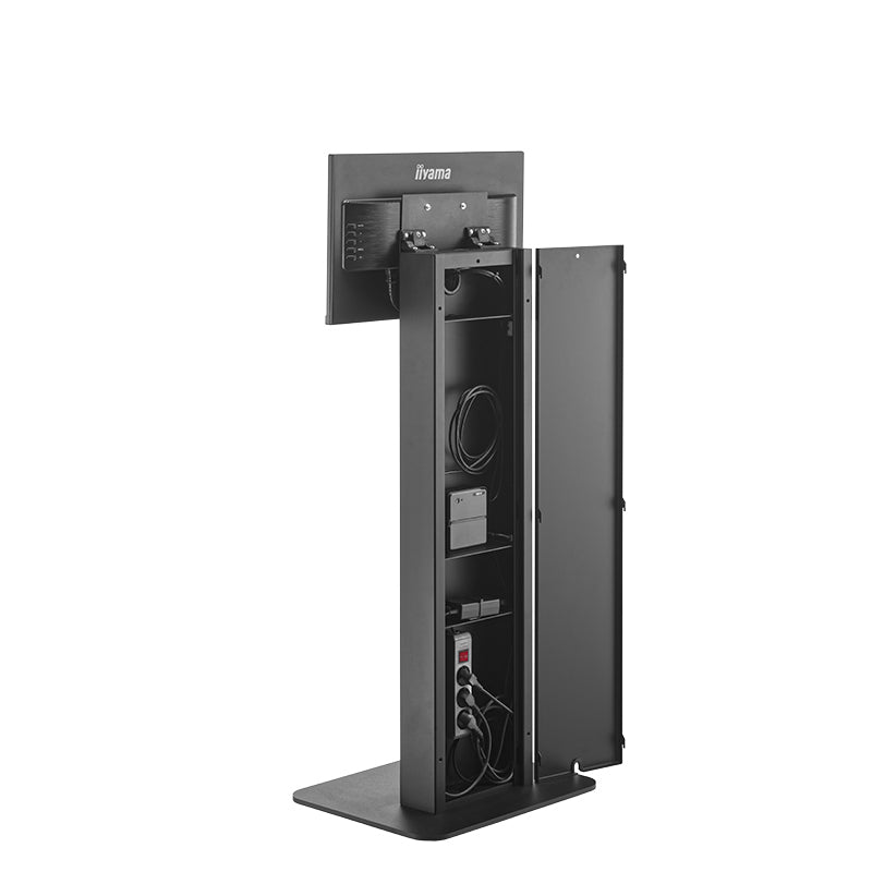 Hagor Bodenständer – Neigbar – 22–32" – VESA 75×75–200×200 – bis 12 kg, für Digital Signage-Monitore