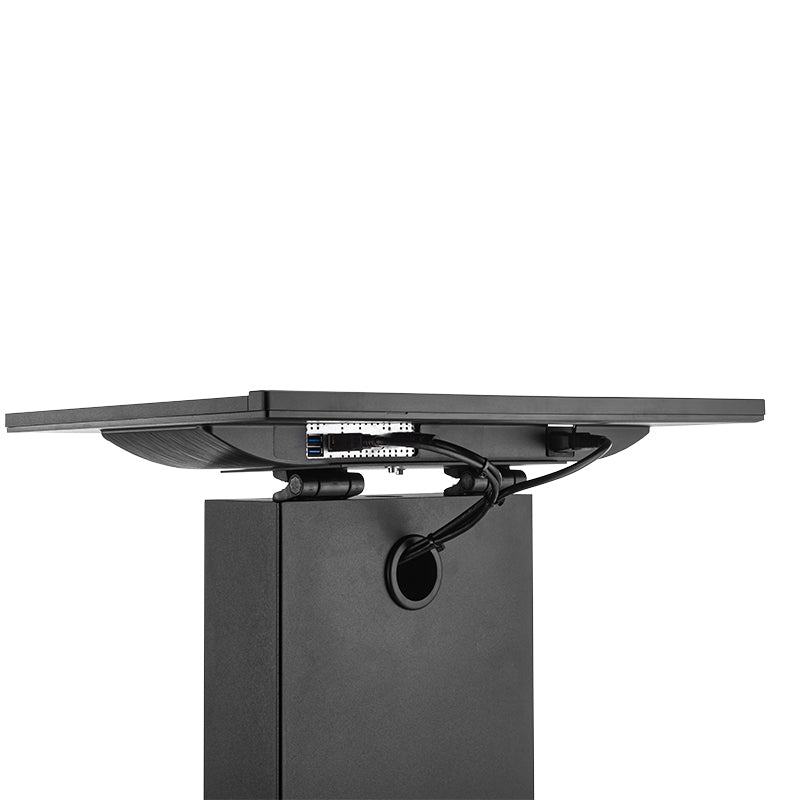 Hagor Bodenständer – Neigbar – 22–32" – VESA 75×75–200×200 – bis 12 kg, für Digital Signage-Monitore