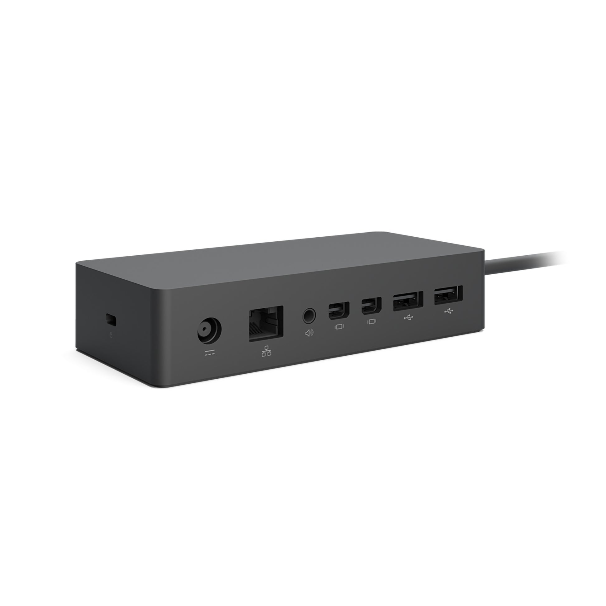 Microsoft Surface Dock 2 Dockingstation – für Microsoft Surface (Auswahl), USB-Port, Schwarz