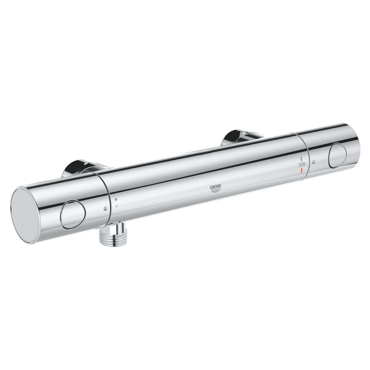 GROHE Grohtherm 800 Unterputz-Badebatterie – Thermostat, Messing, Chrom