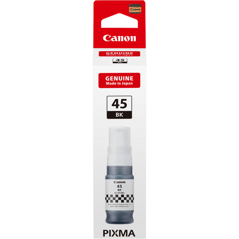 Canon Tintenpatrone GI-45BK, schwarz – für Canon Inkjet-Drucker