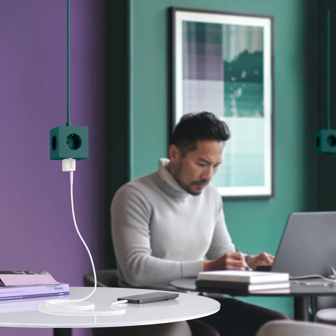 Hama 00201980 USB-Ladegerät 20 W – USB-C×1, PD 3.0, QC 3.0 – für Smartphone – Weiss