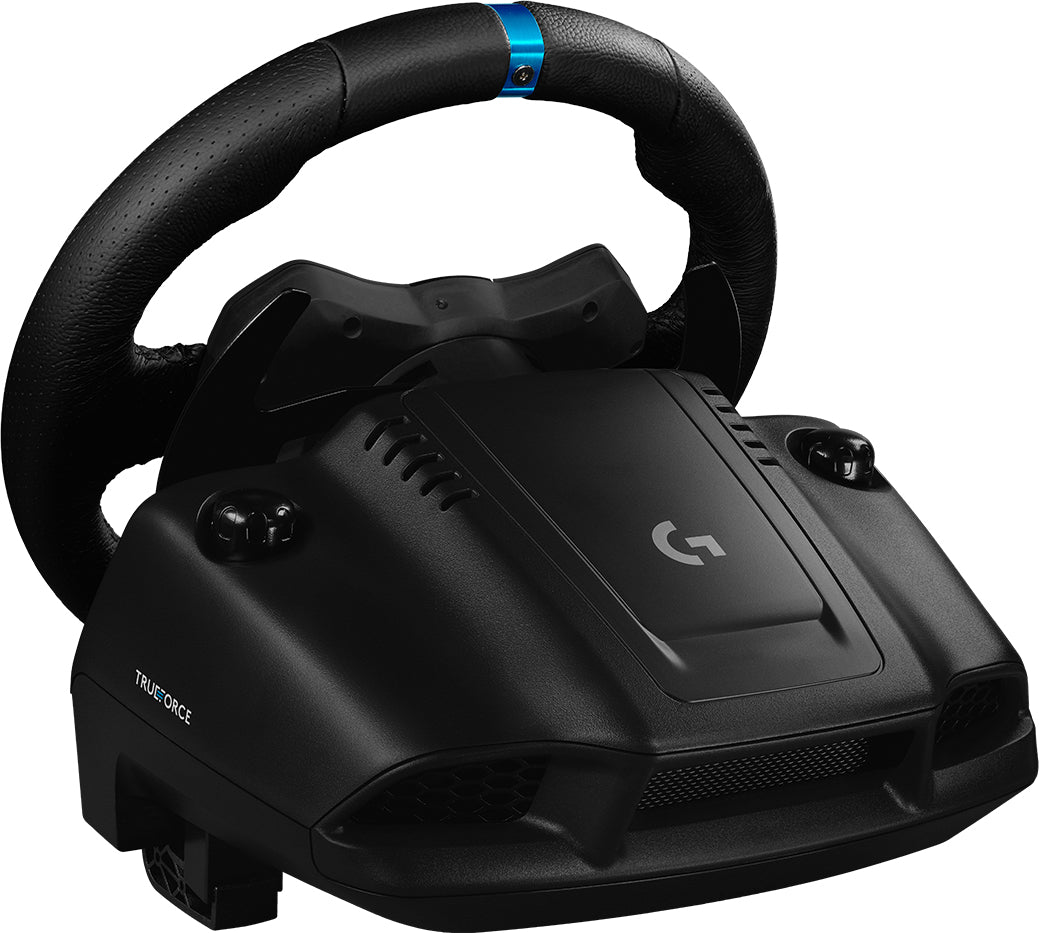 Logitech G G923 – Gamepad – USB (kabelgebunden), 900° Drehwinkel, für PC, PlayStation 4 & PlayStation 5