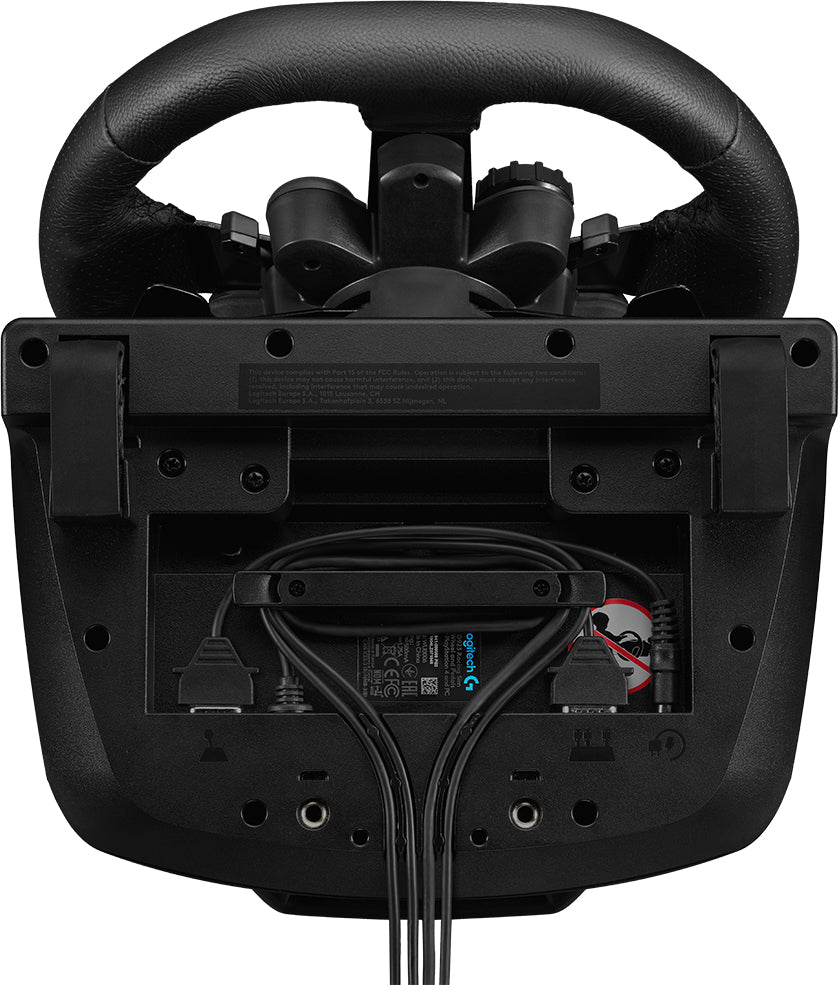 Logitech G G923 – Gamepad – USB (kabelgebunden), 900° Drehwinkel, für PC, PlayStation 4 & PlayStation 5