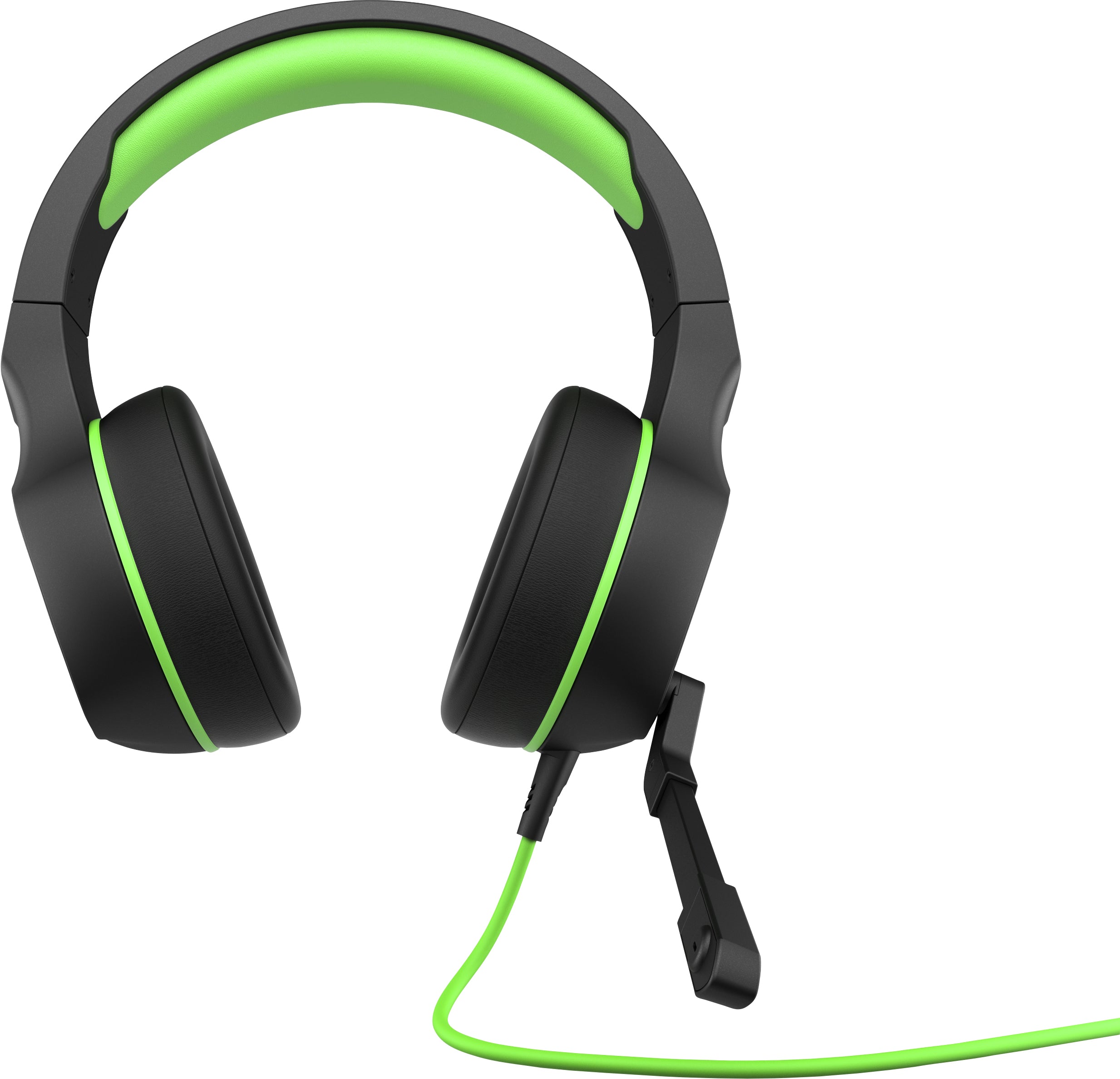 HP Pavilion Gaming 400 Gaming-Headset – Over-Ear, Stereo, Kabelgebunden, 3,5 mm Klinke, Schwarz/Grün