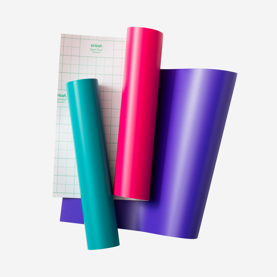 Cricut Matte Vinylfolie – Pink, Violett und Rot – 24,1 × 30,5 cm – für CRICUT JOY Xtra Schneideplotter