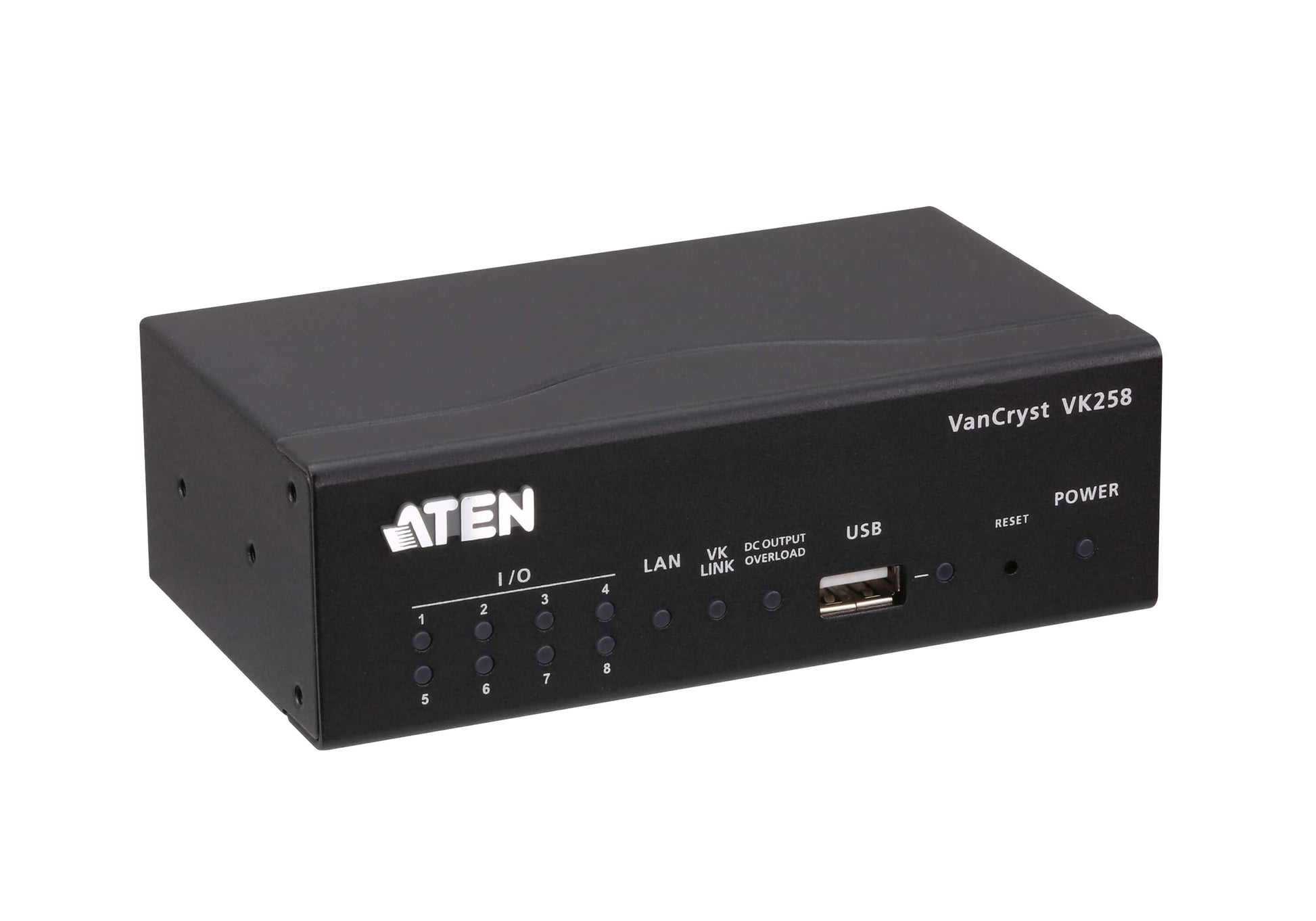ATEN VK258 – 8-Kanal Digital-I/O-Erweiterungsbox, über LAN (PoE), DC-Ausgang, für ATEN Controller