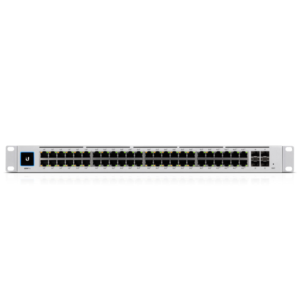 Ubiquiti UniFi USW-PRO-48 – Managed L2/L3 Switch – 48× 1G, 4× SFP+, 19", 1U