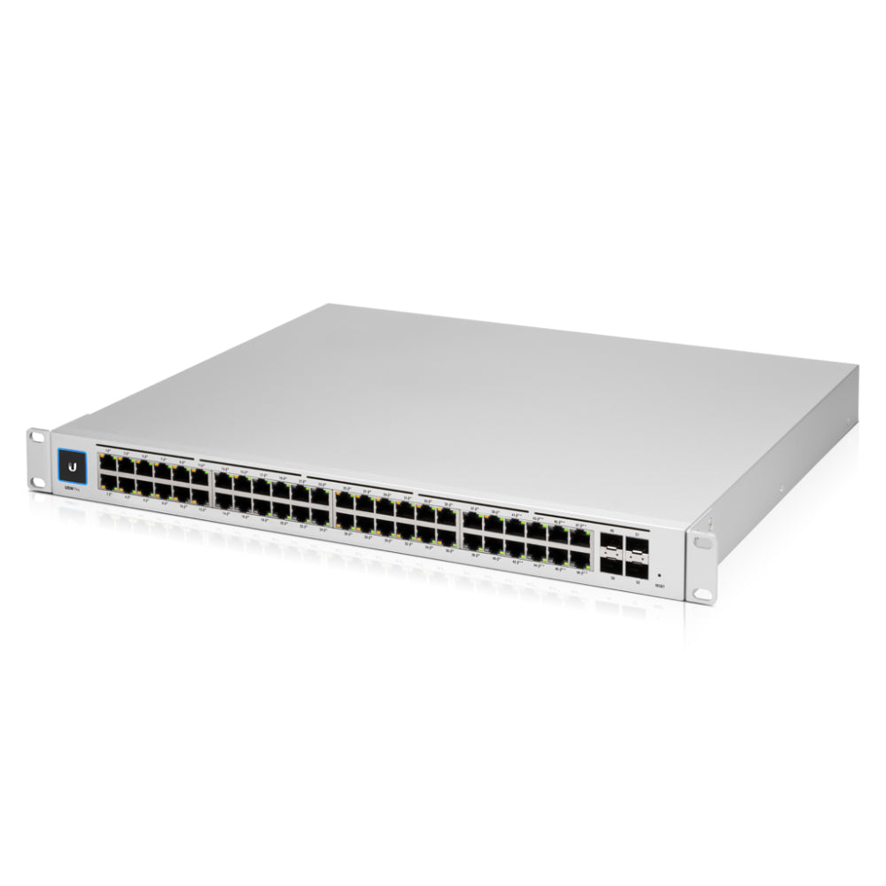 Ubiquiti UniFi USW-PRO-48 – Managed L2/L3 Switch – 48× 1G, 4× SFP+, 19", 1U