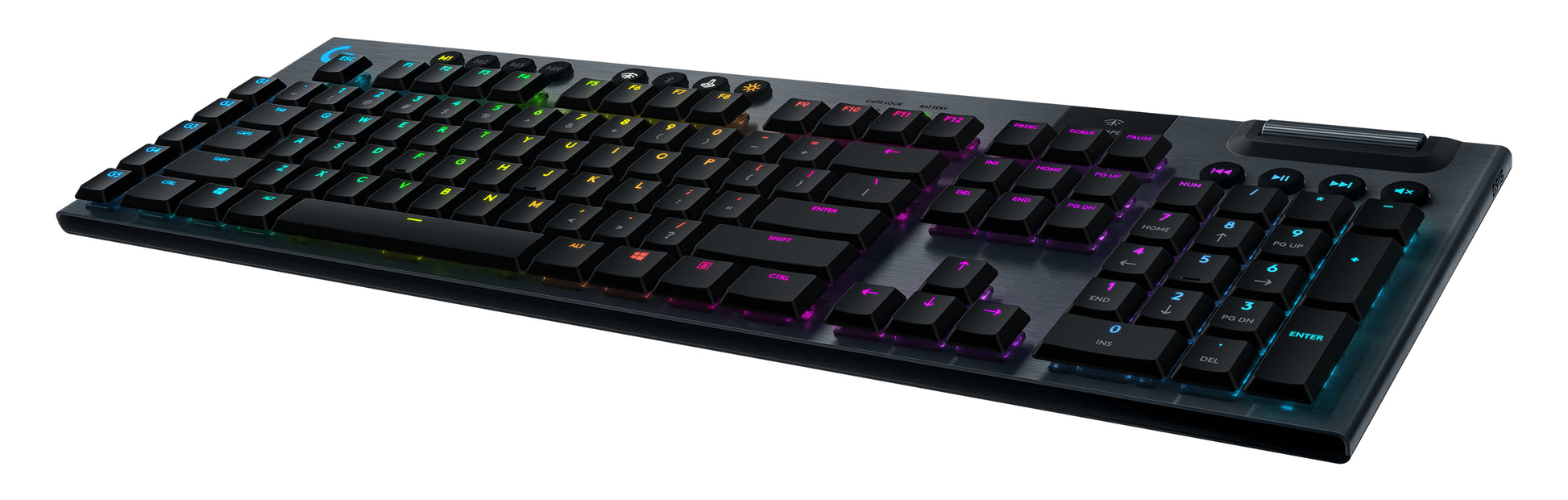Logitech G G815 LIGHTSYNC – Gaming-Tastatur – Mechanisch – Bluetooth & 2,4 GHz (Nano-Empfänger) – RGB