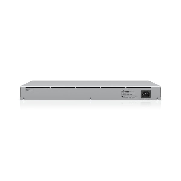Ubiquiti USW-48-POE – Managed Switch – 48×GbE, 4×SFP, L2, PoE+ 195 W, 19" Rack, 1U