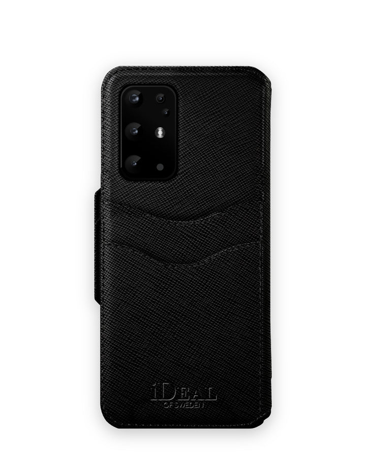 Ideal of Sweden – Booklet-Hülle – für Samsung Galaxy S20+ – Saffiano Schwarz – mit Kartenfach, Magnetverschluss