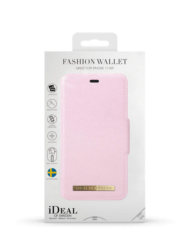 Ideal of Sweden – Booklet-Hülle – für Apple iPhone 11 – Saffiano Pink – Kunstleder – mit Kartenfach