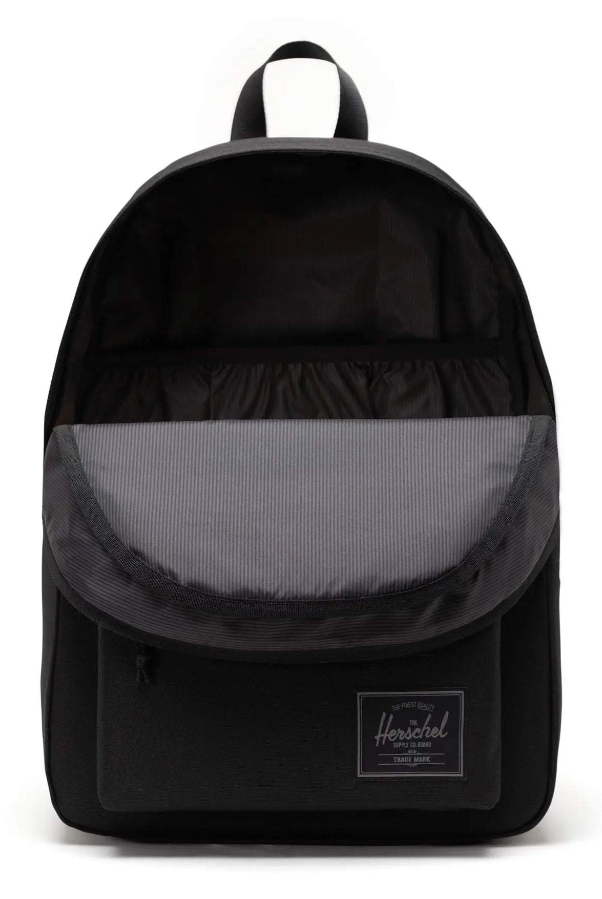 Herschel Classic XL – Freizeit-Rucksack – 30 l, recyceltes Material, schwarz