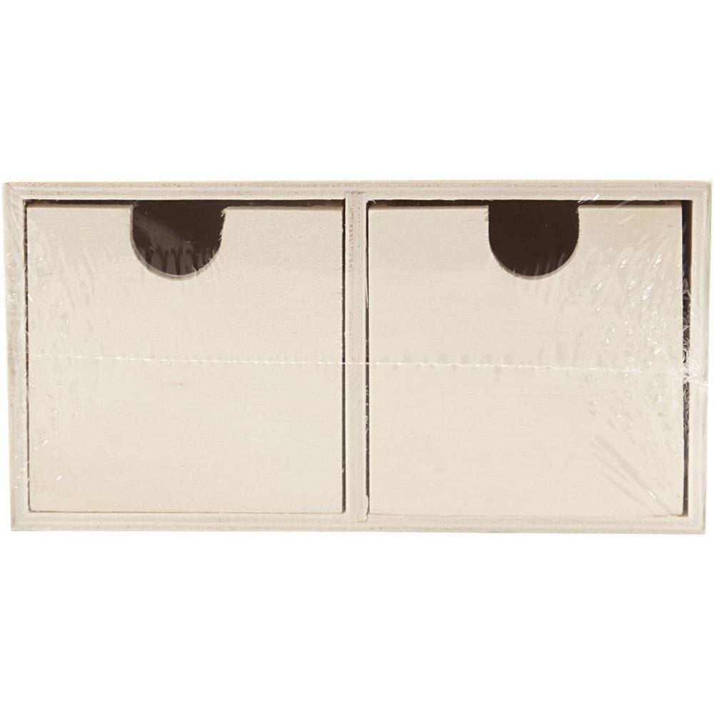 Creativ Company Truhe – Holz – natur – 177 × 92 × 92 mm