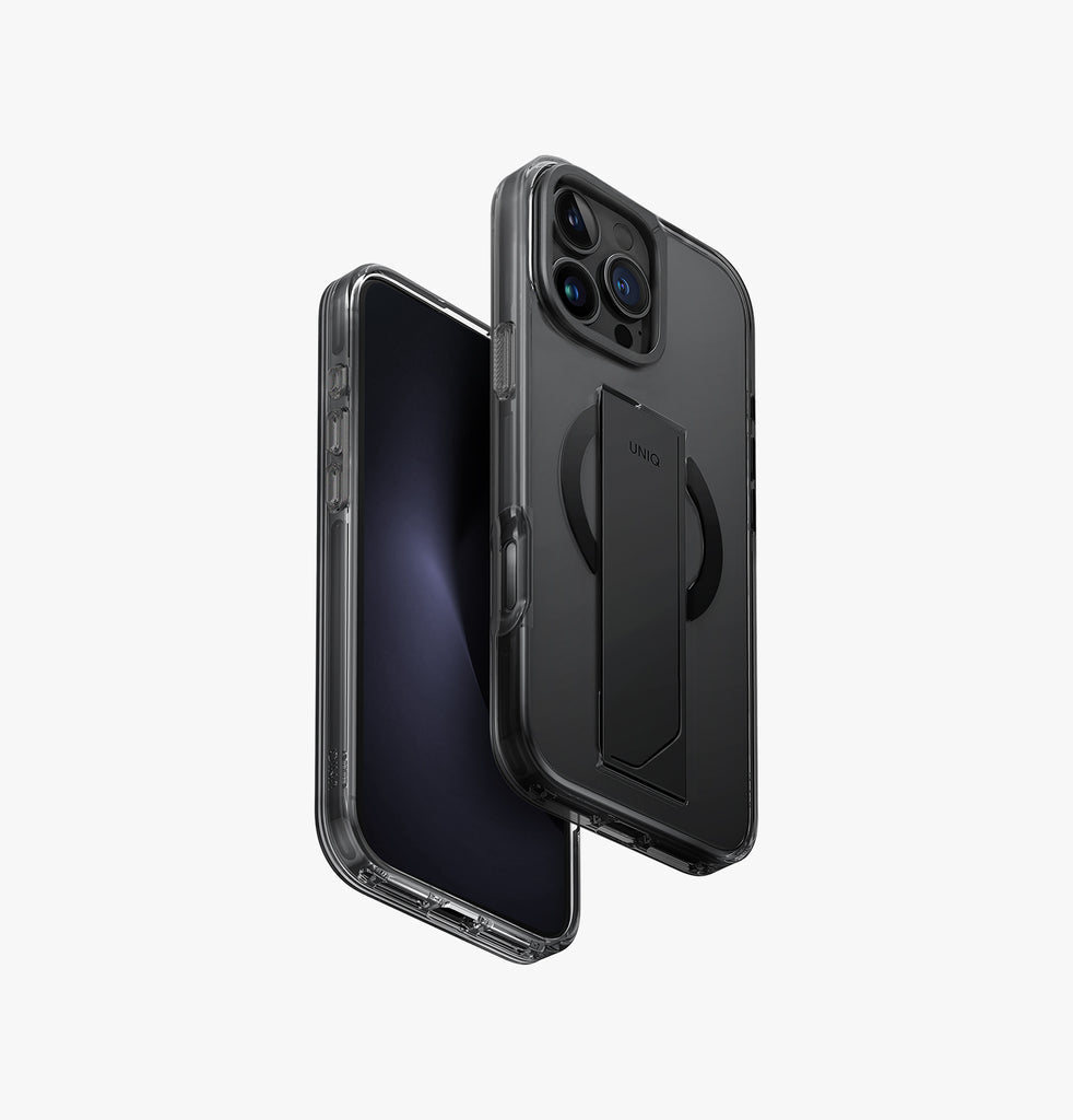 Uniq Backcover Heldo – für Apple iPhone 16 Pro – schwarz – PC