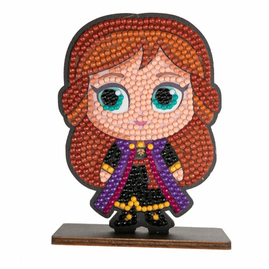 CRAFT Buddy Diamond-Painting-Set Anna – 8 × 11 cm – ab 6 Jahren