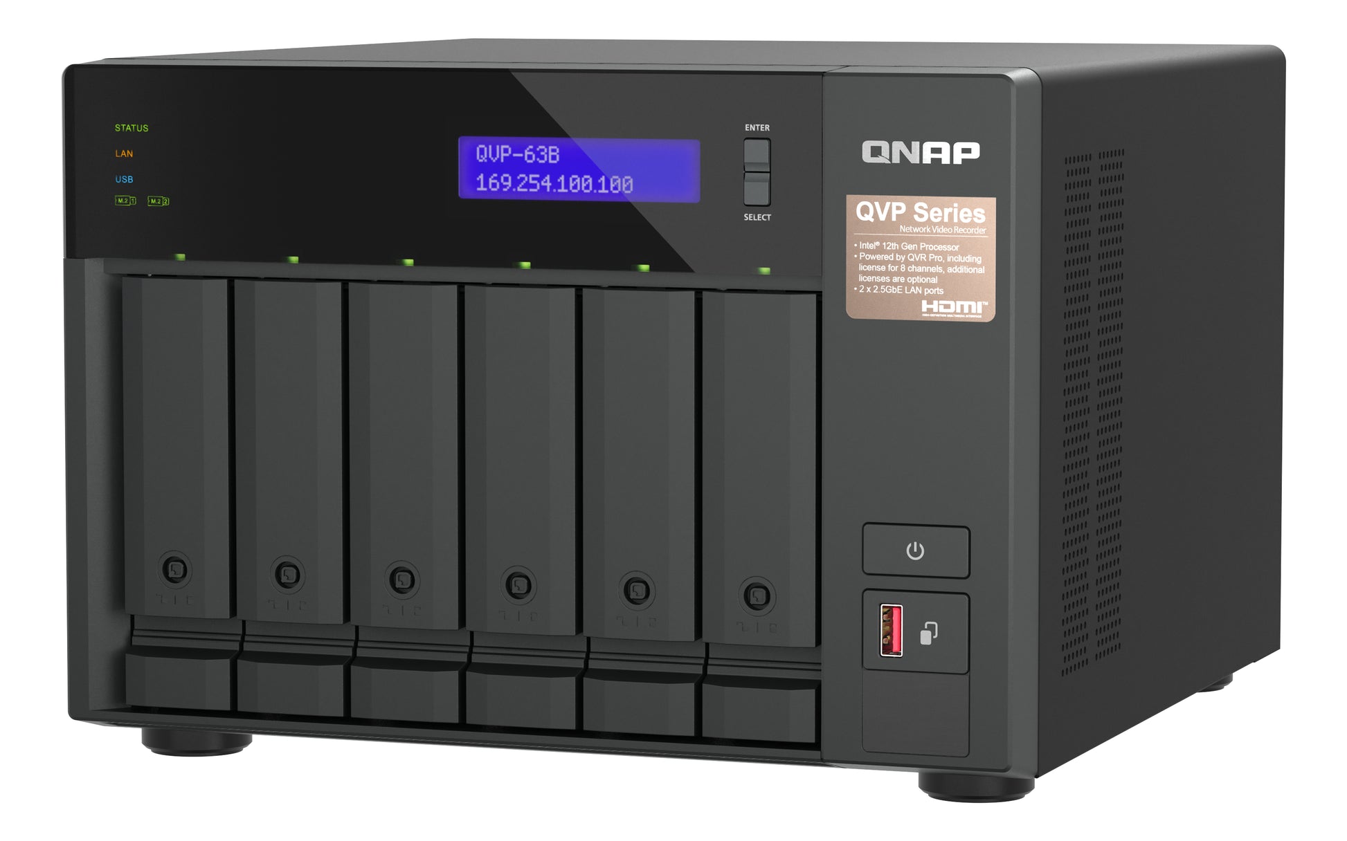 QNAP QVP-63B Allgemeines Speichergerät