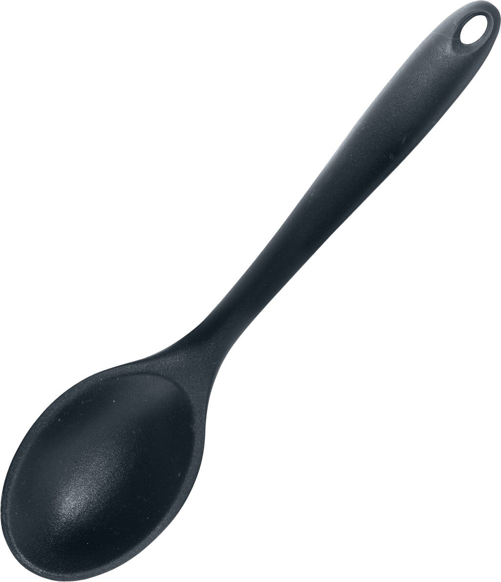 Ibili Servierlöffel 27,5 cm, Silikon, Blau