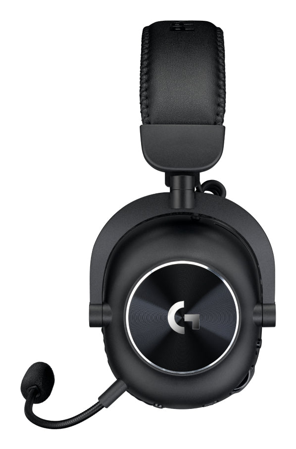 Logitech G PRO X 2 LIGHTSPEED Gaming-Headset – Over-Ear, Stereo, Kabel + BT, mit USB-A-Dongle, Schwarz