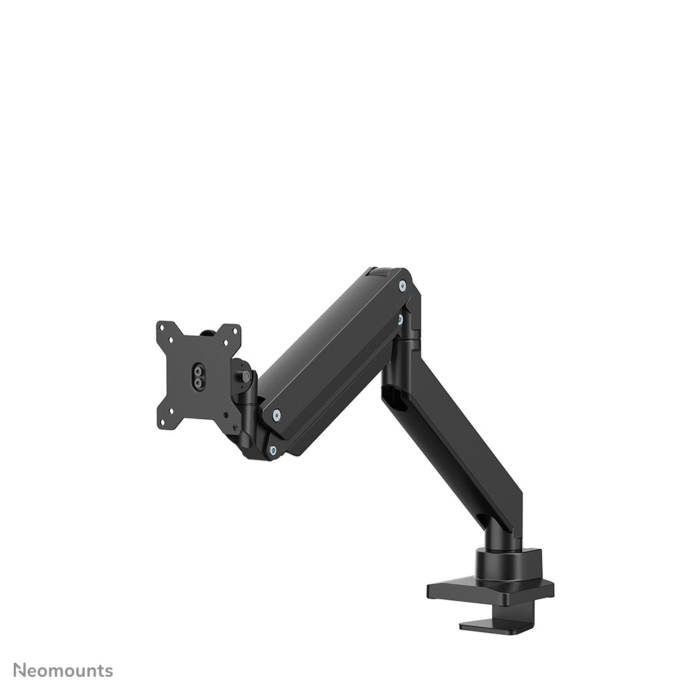 Neomounts D775 Blackplus – Monitorarm, Tischklemme, Tischdurchführung, bis 49", höhenverstellbar, Gasfeder